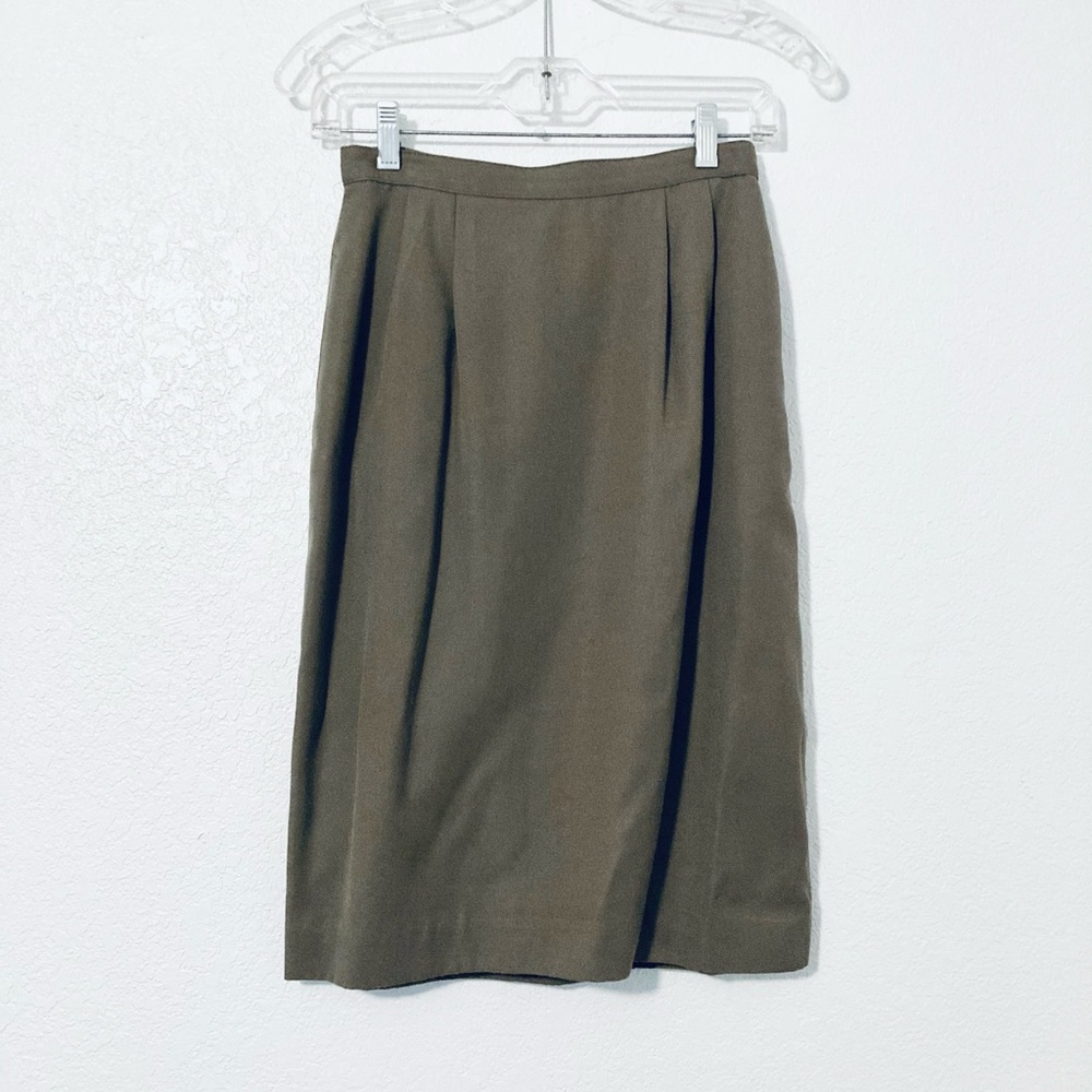 Kasper for ASL Pencil Skirt (Military Green)
